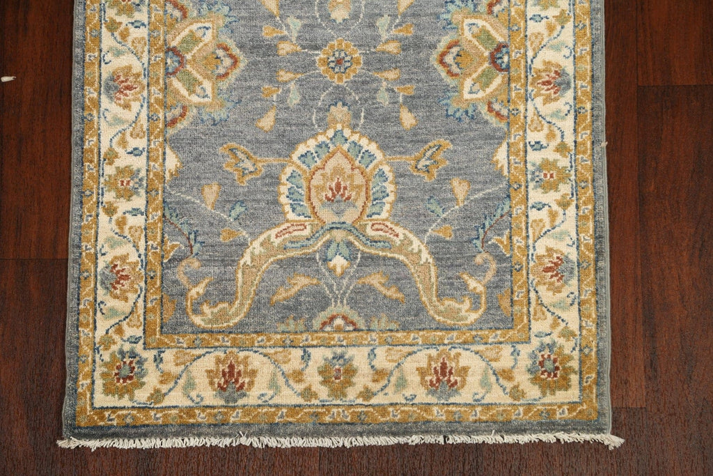 Vegetable Dye Peshawar Chobi Oriental Runner Rug 3x10