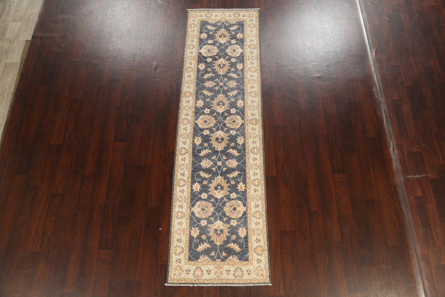 Vegetable Dye Peshawar Chobi Oriental Runner Rug 3x10