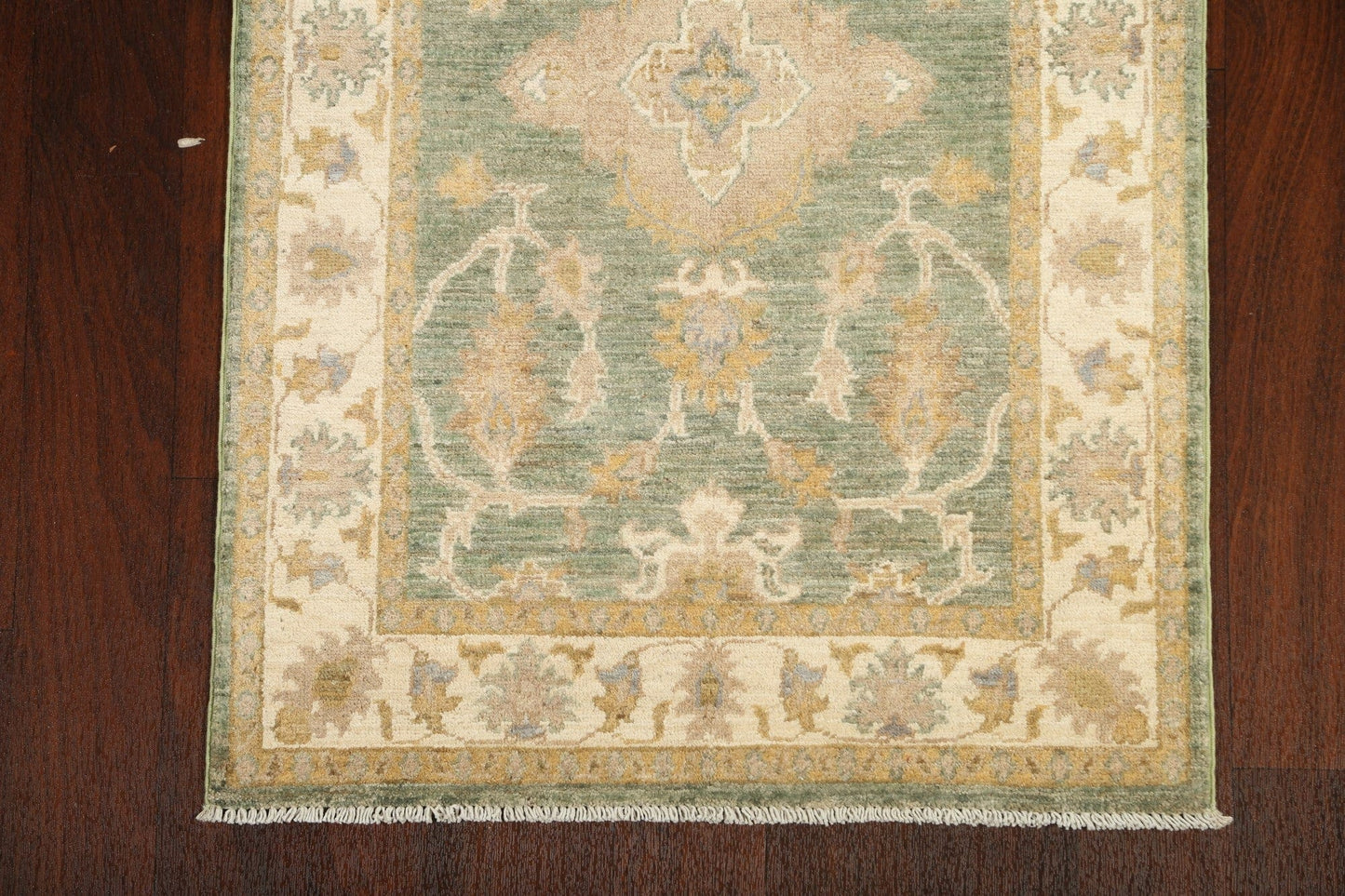 Vegetable Dye Peshawar Chobi Oriental Runner Rug 3x10