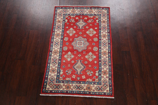 Geometric Kazak Oriental Area Rug 3x5