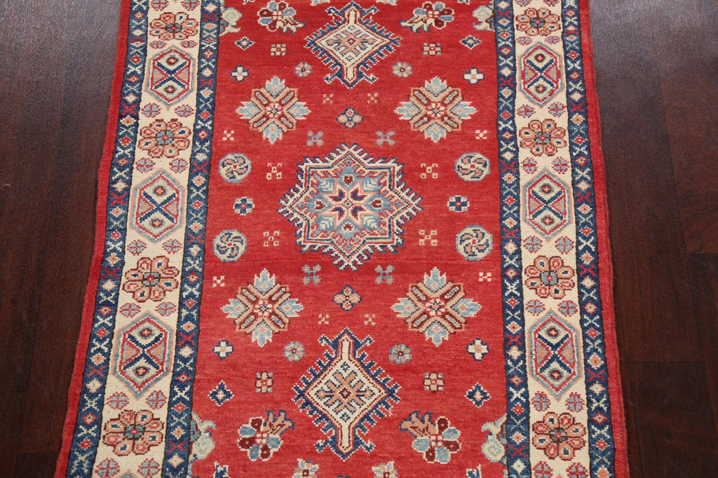 Geometric Kazak Oriental Area Rug 3x5