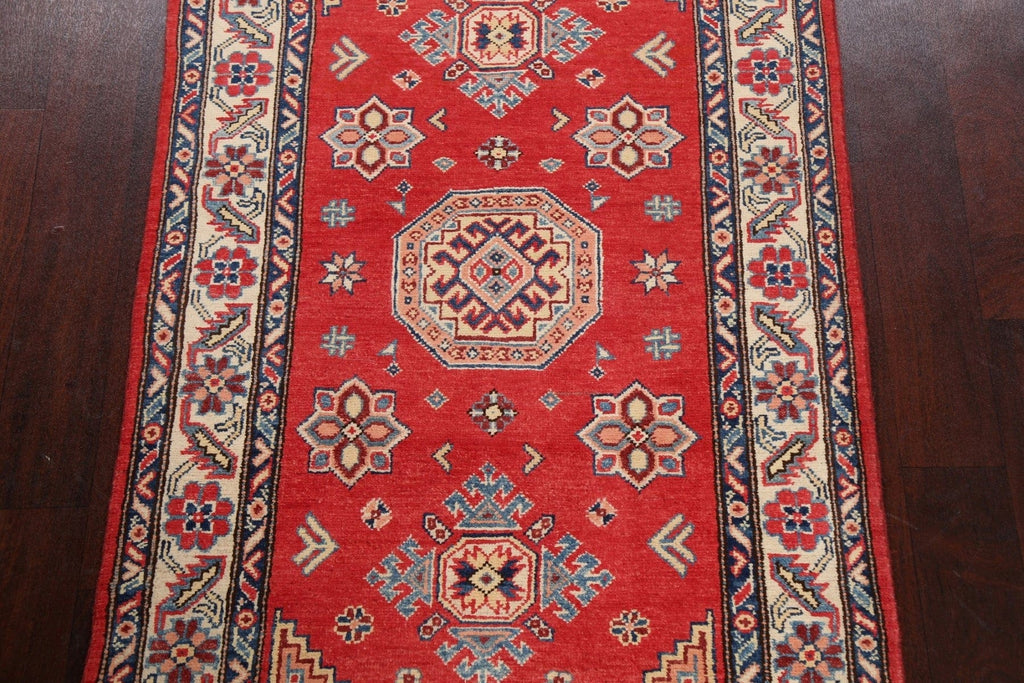 Geometric Kazak Oriental Area Rug 3x5