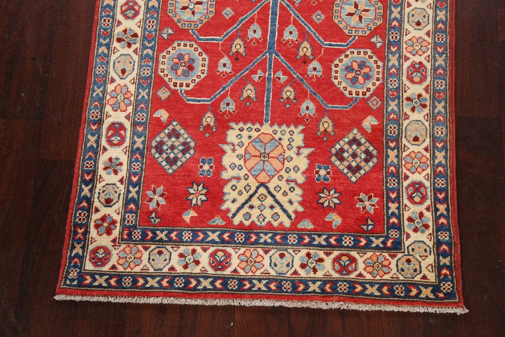 Geometric Kazak Oriental Area Rug 3x5