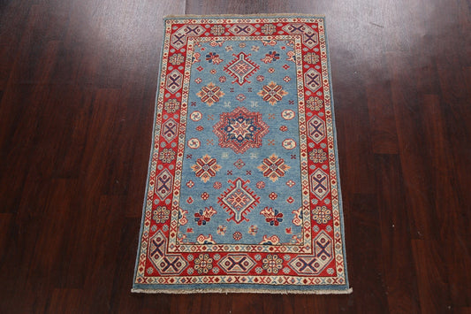 Geometric Kazak Oriental Area Rug 3x5