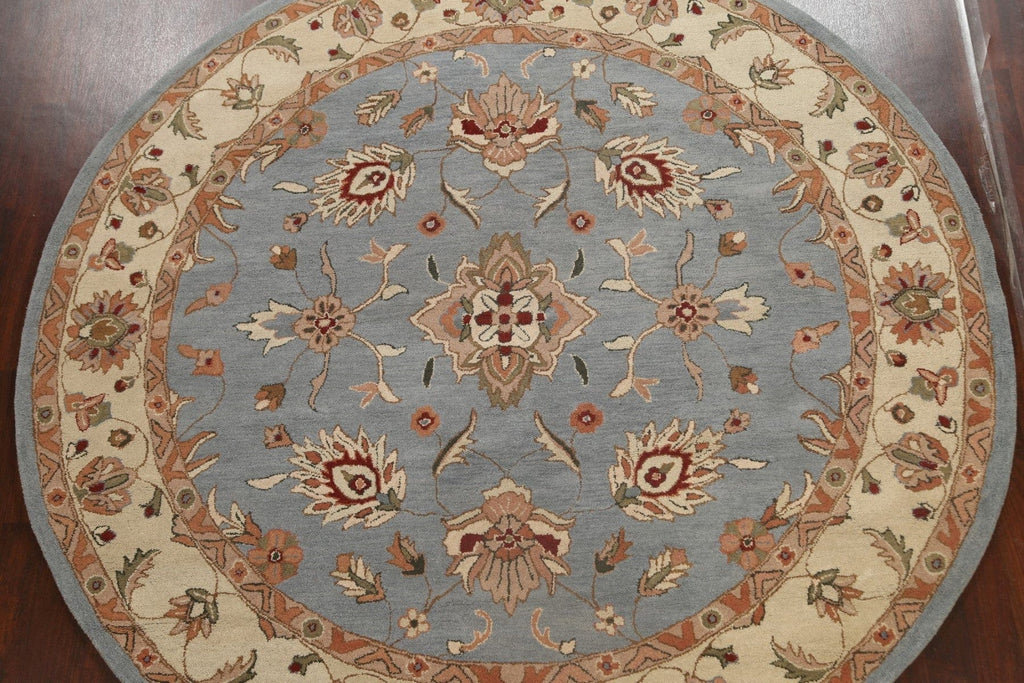 Floral Round Rug 10x10