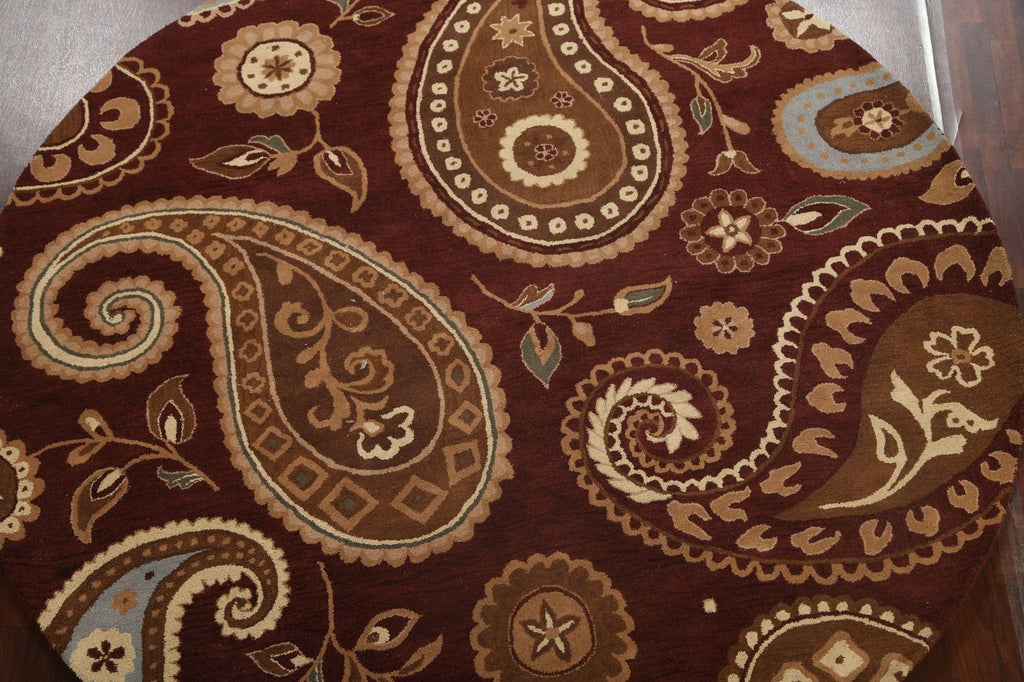 Paisley Round Rug 10x10