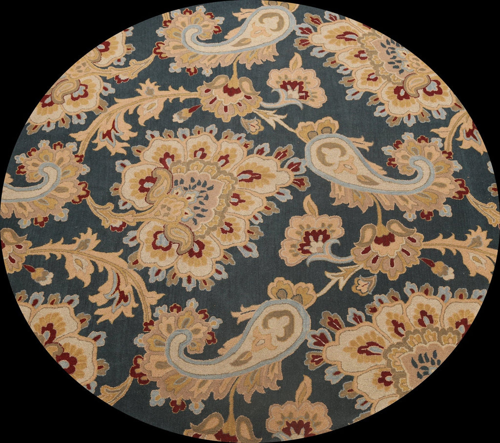 Floral Round Rug 10x10