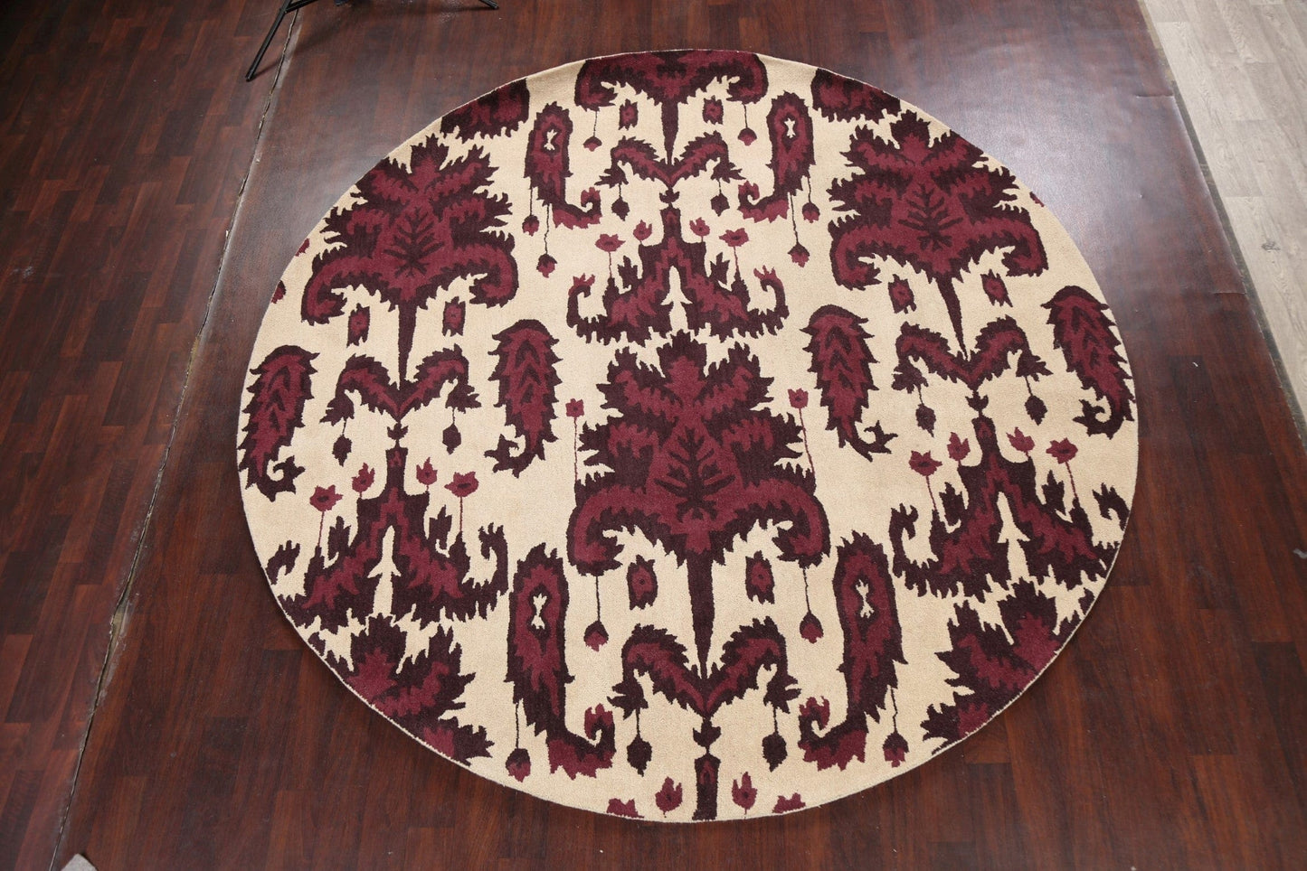 Floral Round Rug 10x10