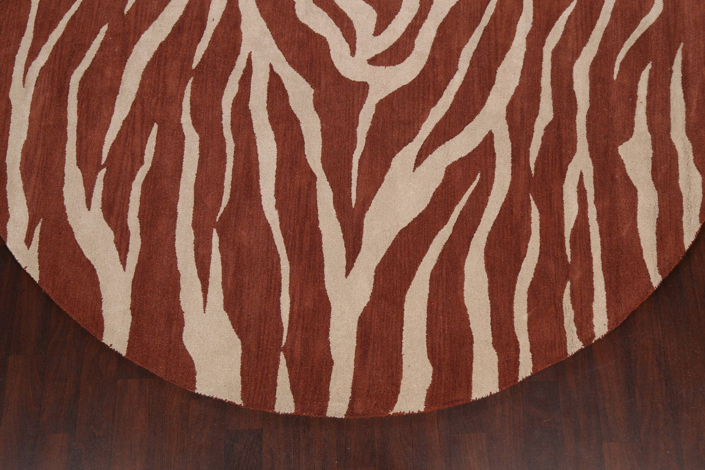 Animal Print Round Rug 10x10