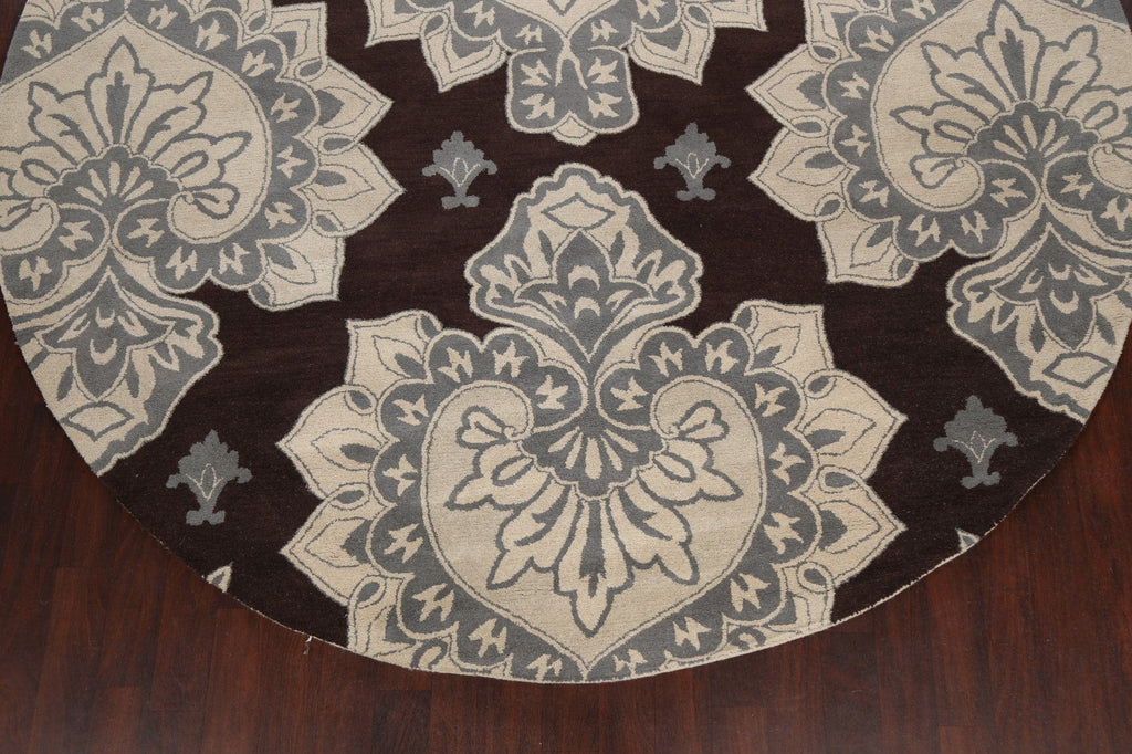 Floral Round Rug 10x10