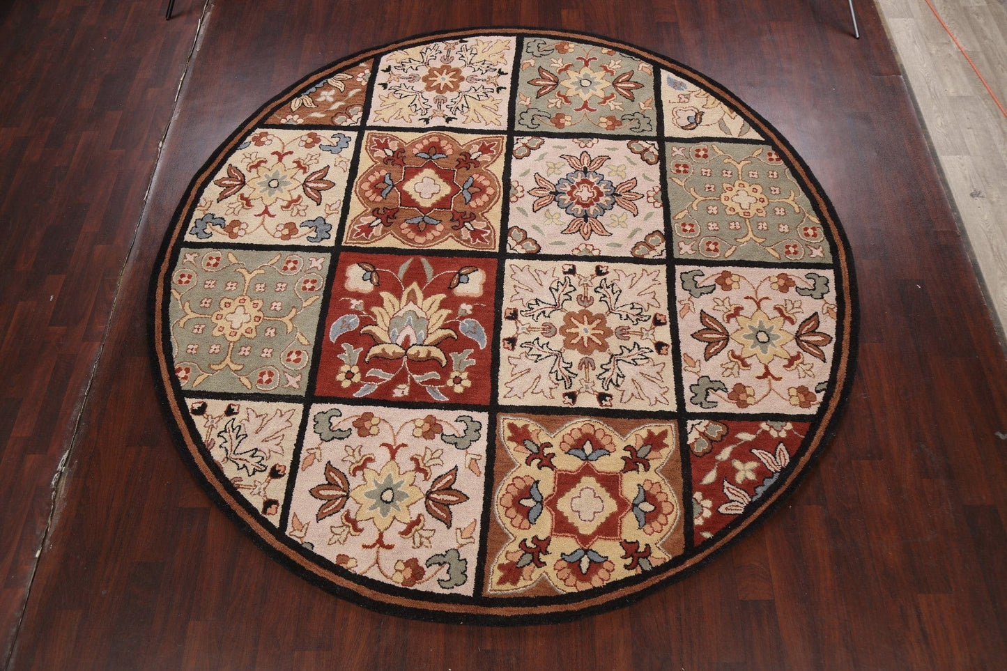 Floral Round Rug 10x10