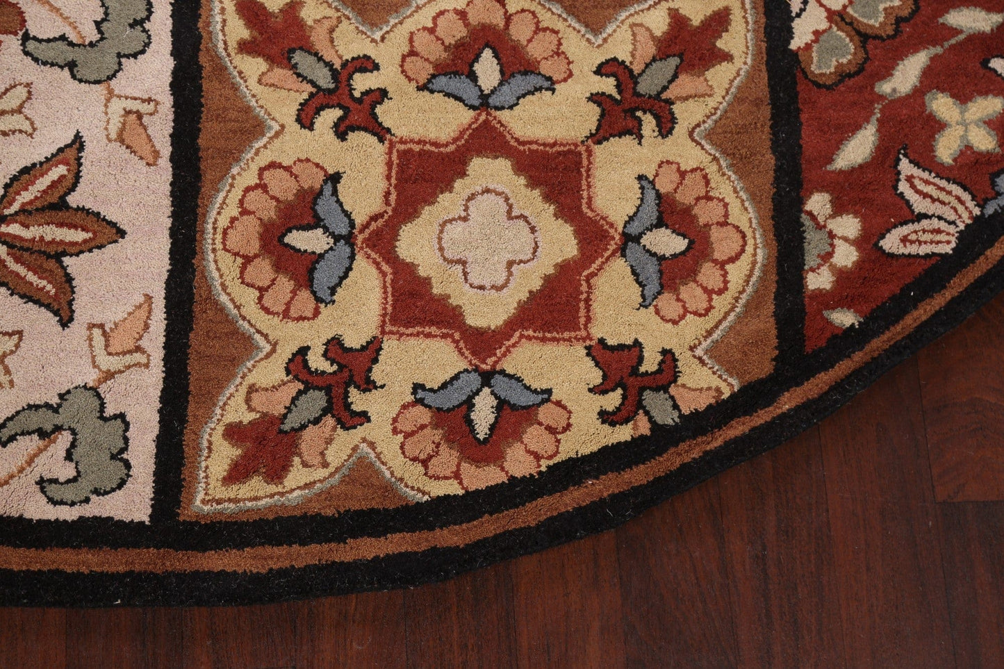 Floral Round Rug 10x10