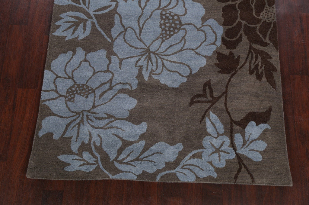 Floral Area Rug 5x8