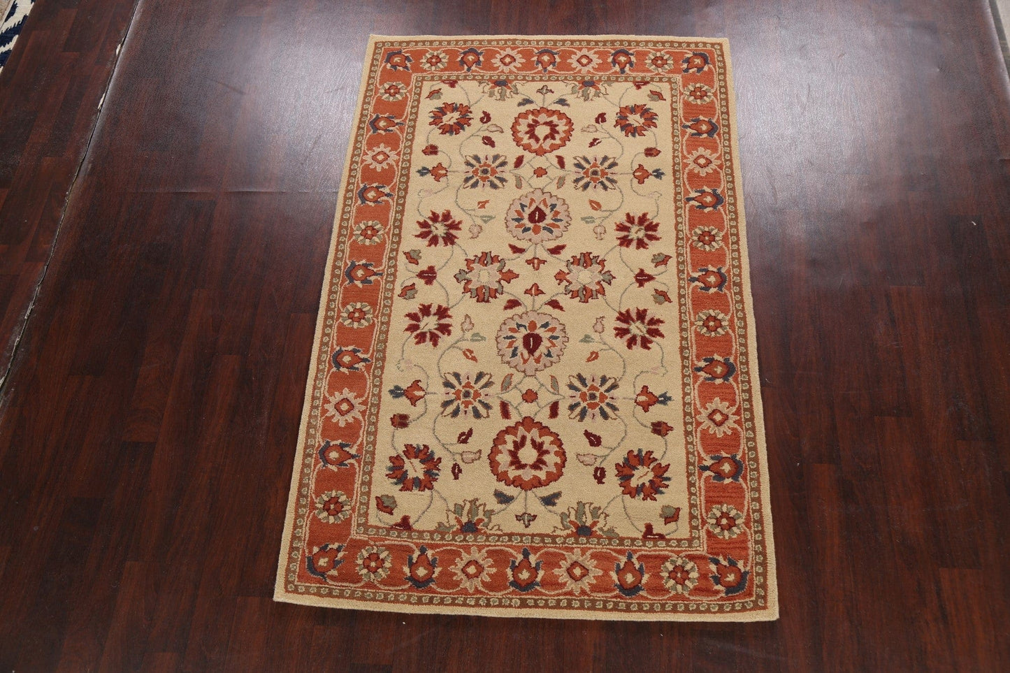 Floral Area Rug 5x8