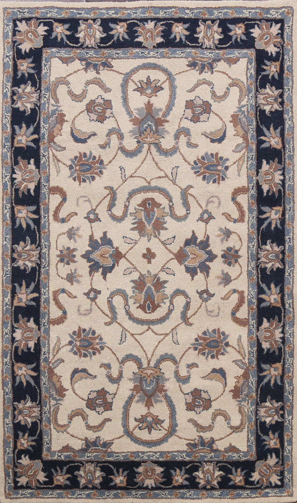 Floral Area Rug 5x8