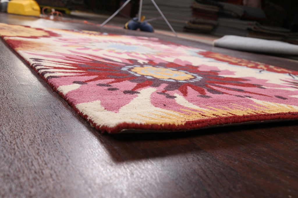 Floral Area Rug 5x8