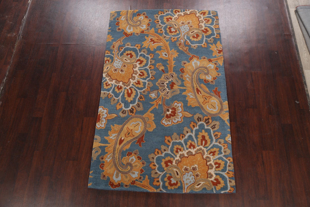 Floral Area Rug 5x8