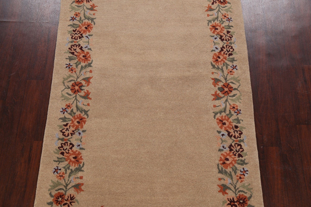 Floral Area Rug 5x8