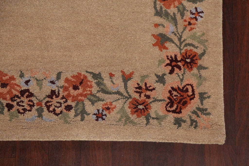 Floral Area Rug 5x8