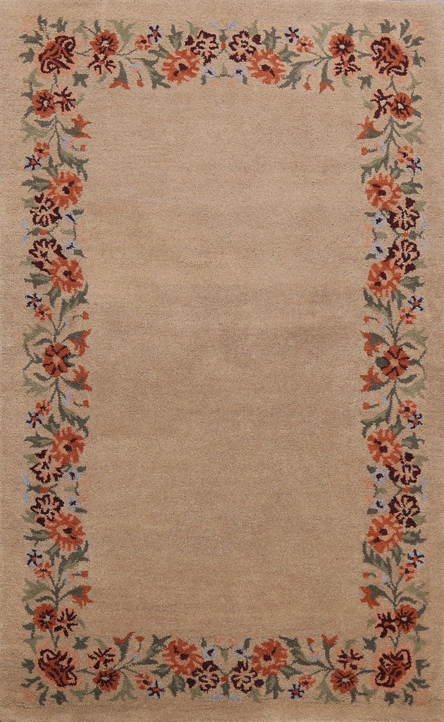 Floral Area Rug 5x8