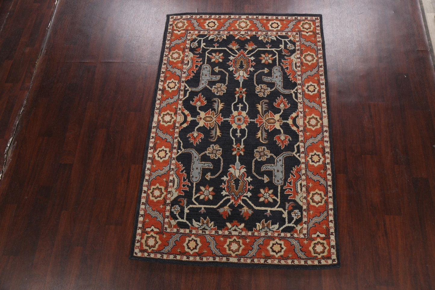 Floral Area Rug 5x8