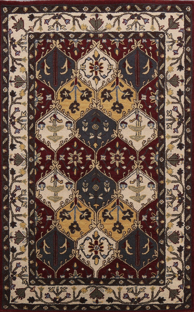 Floral Area Rug 5x8