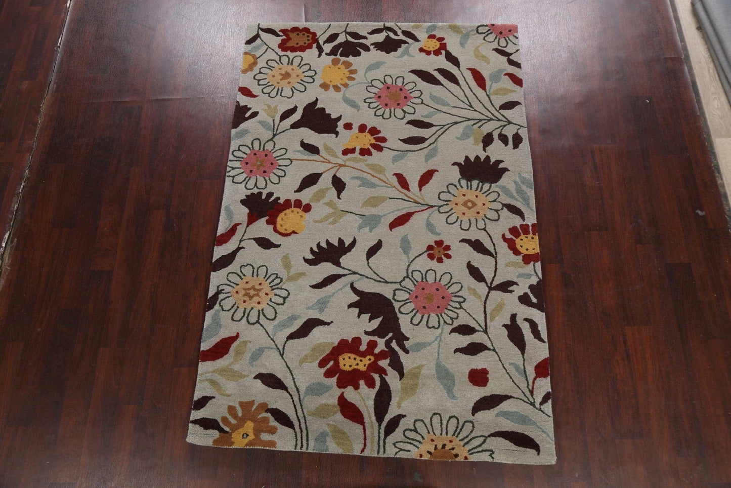 Floral Area Rug 5x8