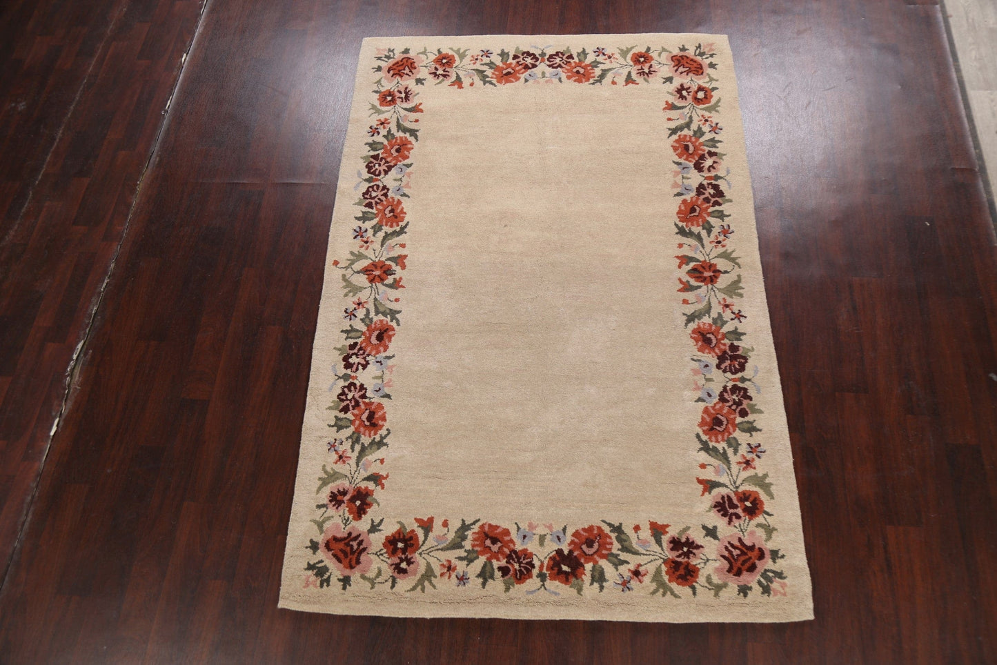 Floral Area Rug 6x9