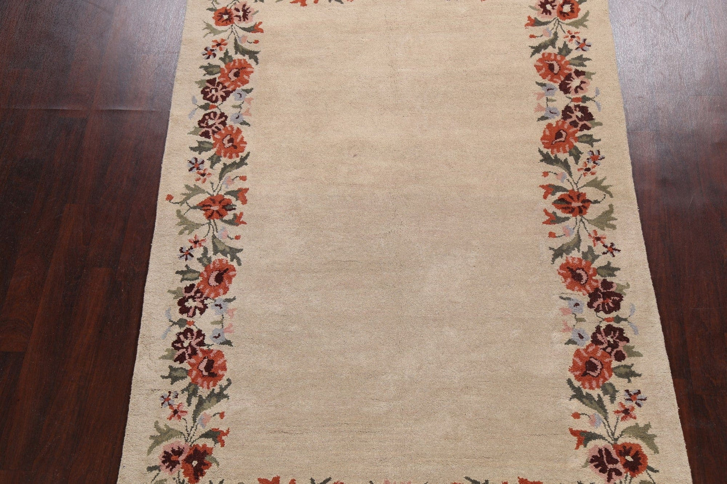 Floral Area Rug 6x9