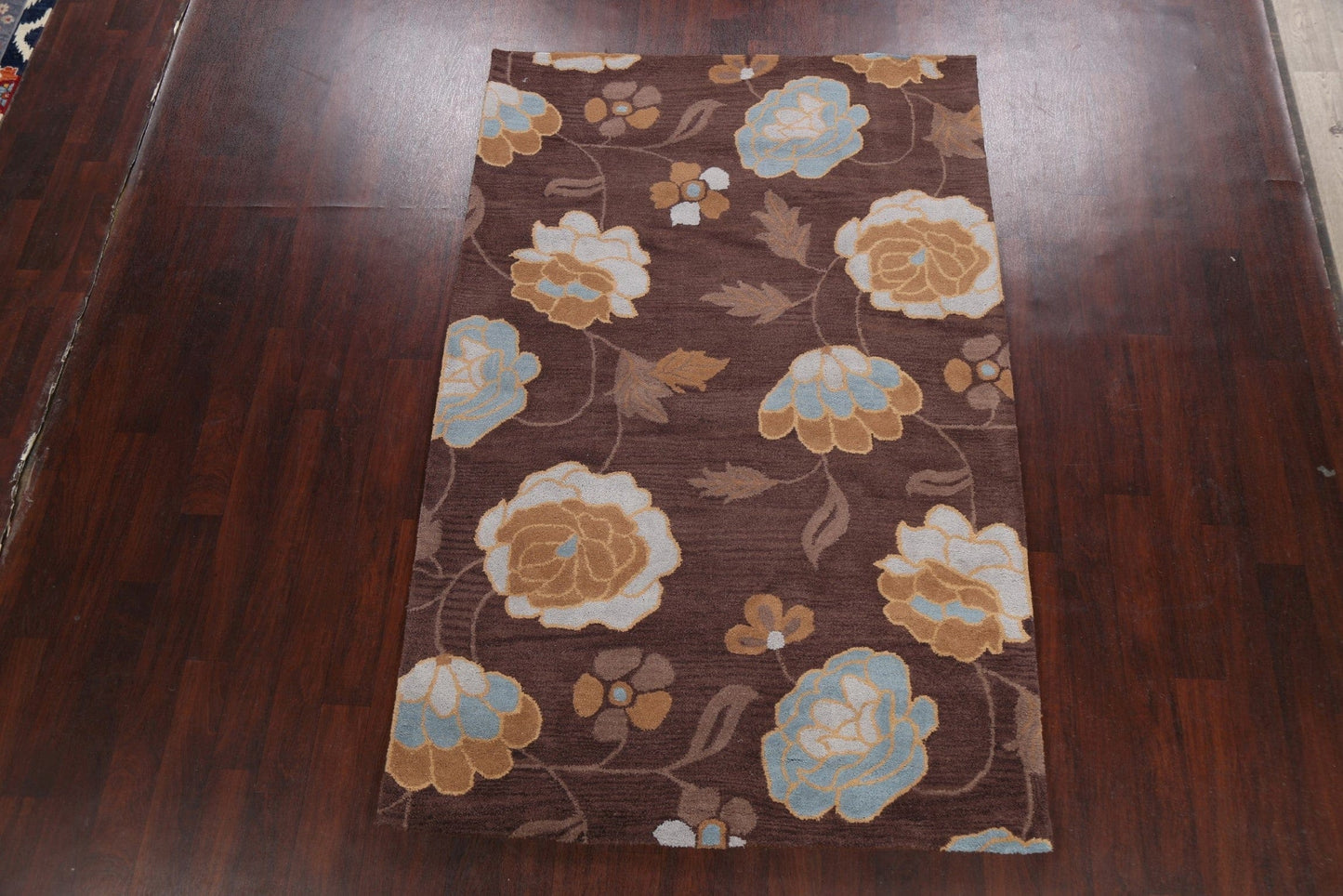 Floral Area Rug 5x8