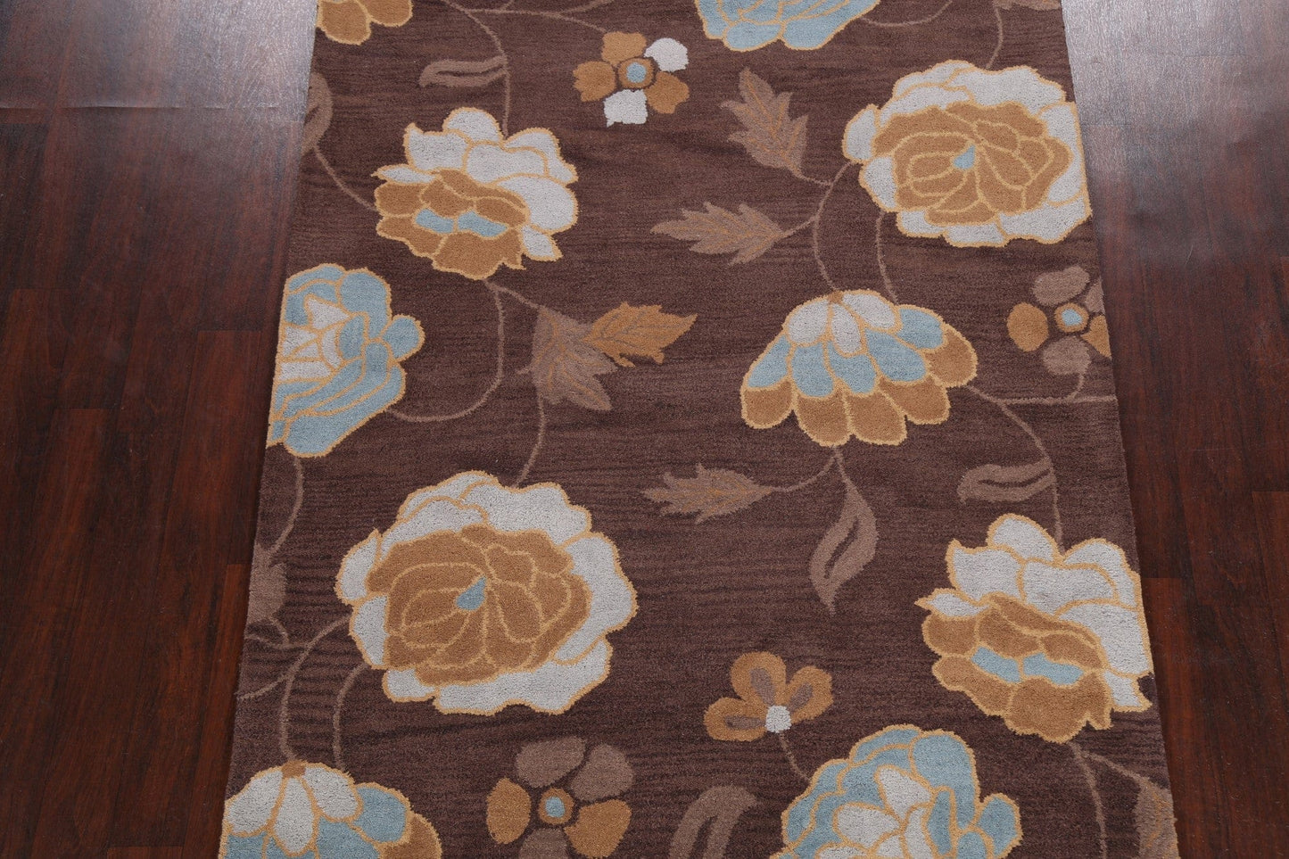 Floral Area Rug 5x8