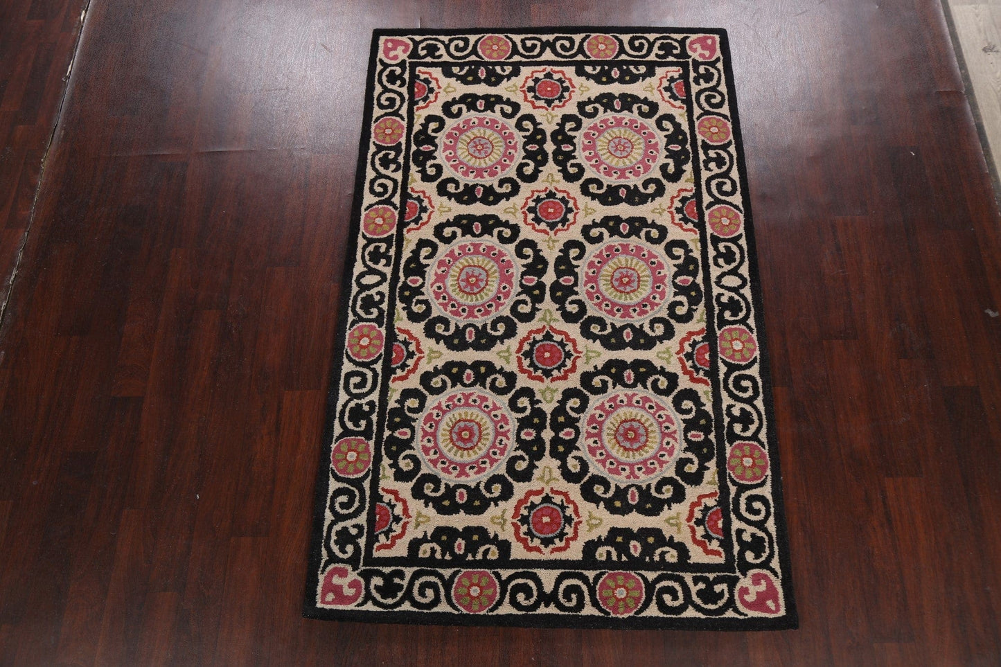 Floral Area Rug 5x8