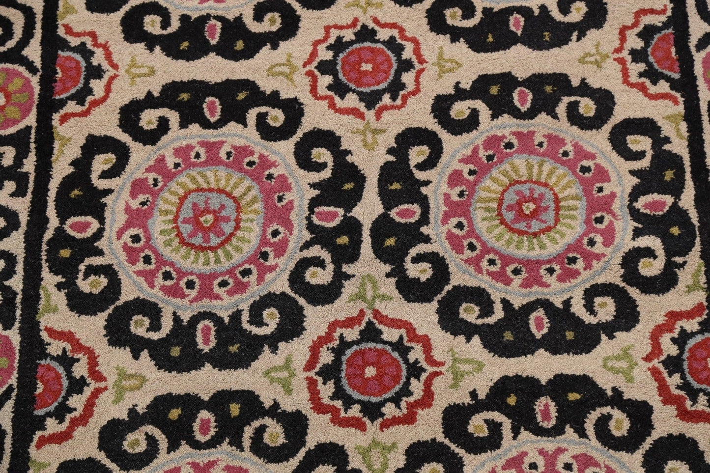 Floral Area Rug 5x8