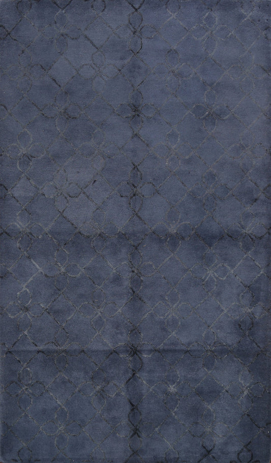 All-Over Trellis Abstract Oriental Area Rug 5x8