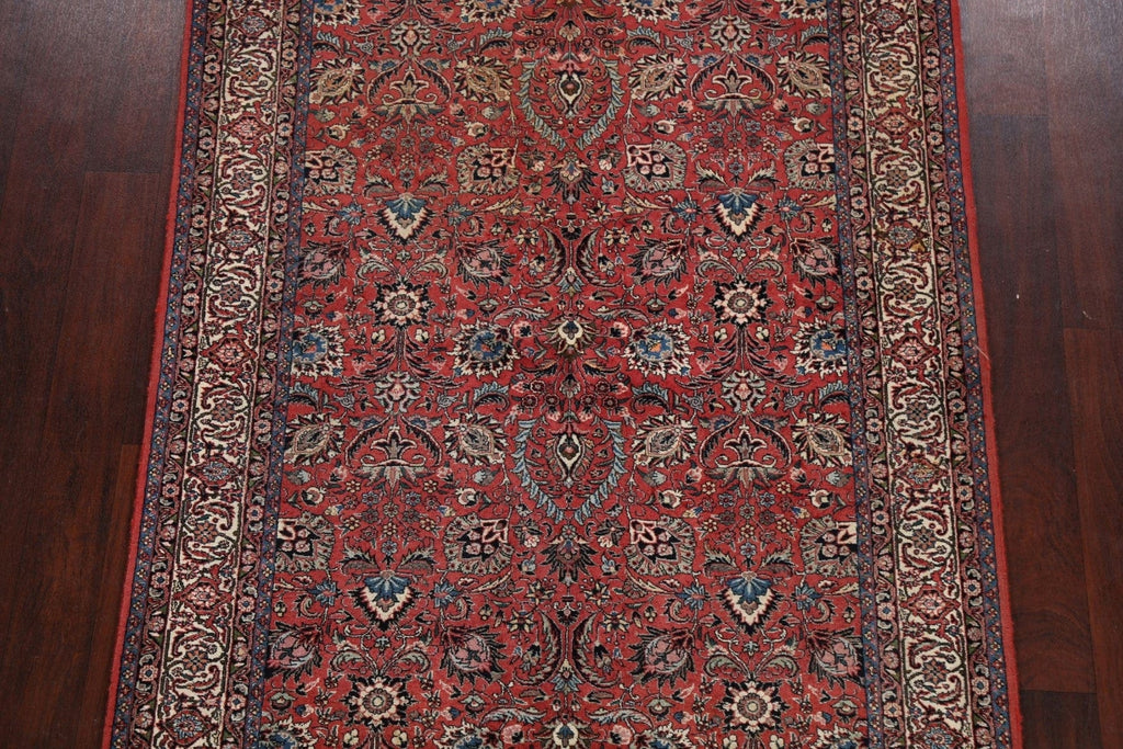 Vegetable Dye All-Over Floral Bidjar Persian Area Rug 4x6