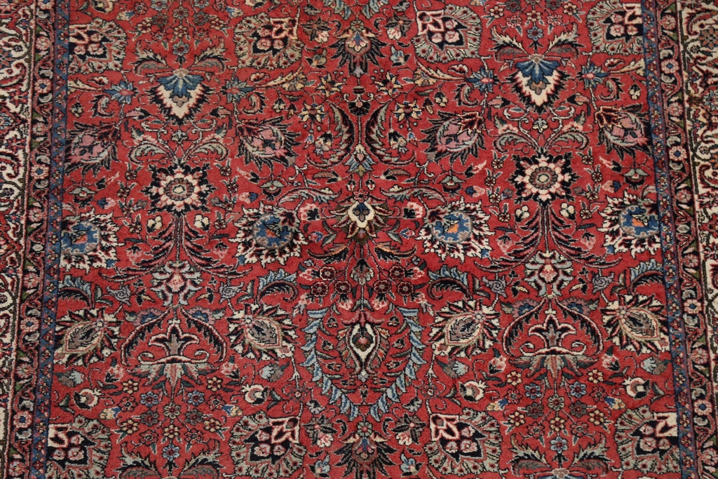 Vegetable Dye All-Over Floral Bidjar Persian Area Rug 4x6