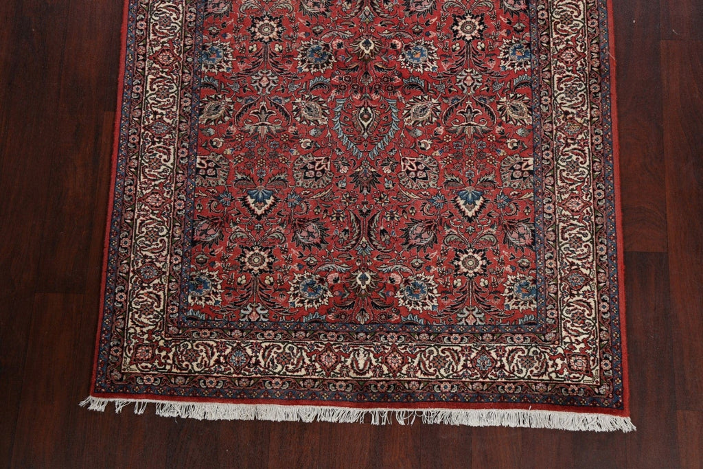 Vegetable Dye All-Over Floral Bidjar Persian Area Rug 4x6