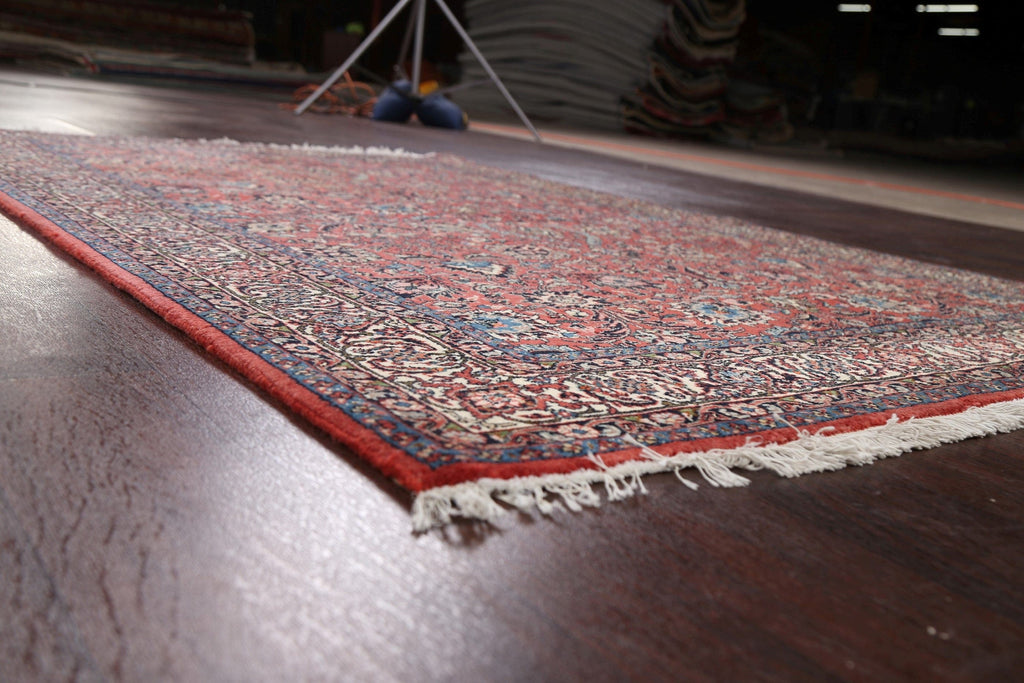 Vegetable Dye All-Over Floral Bidjar Persian Area Rug 4x6