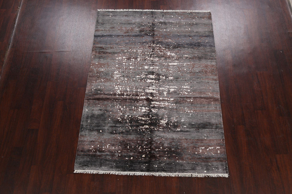 Artistic Contemporary Abstract Oriental Area Rug 5x7