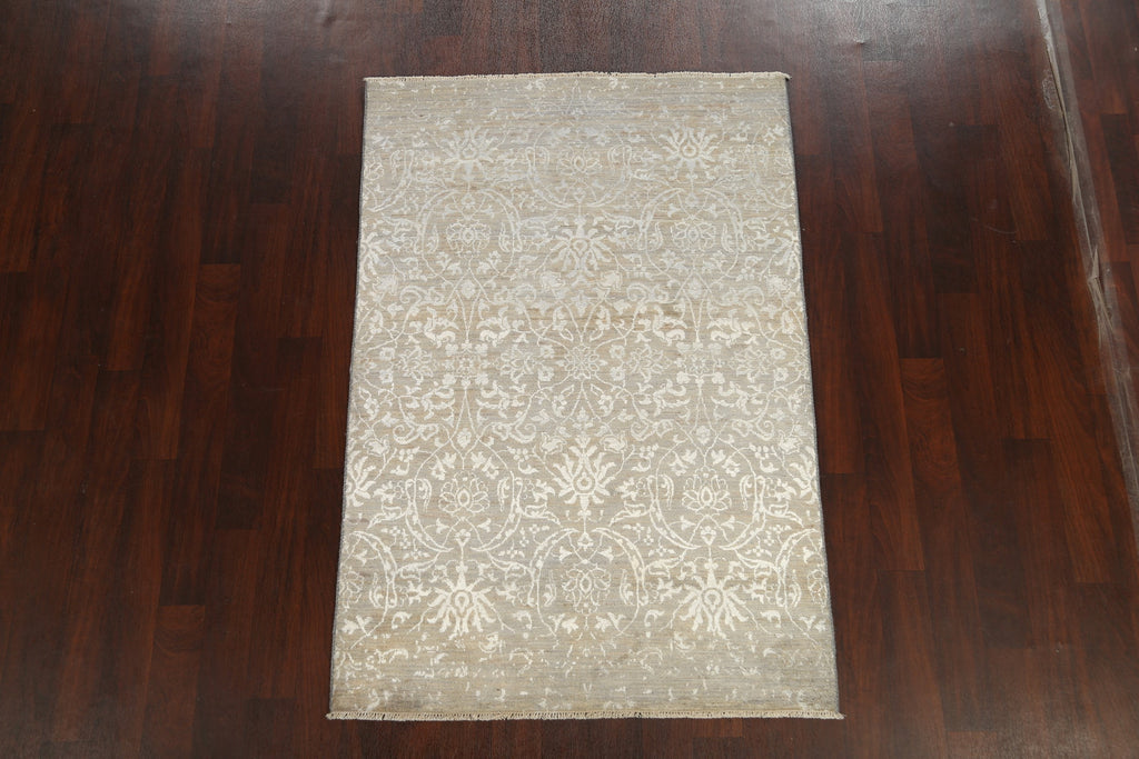 Vegetable Dye Art & Craft Oriental Area Rug 4x6