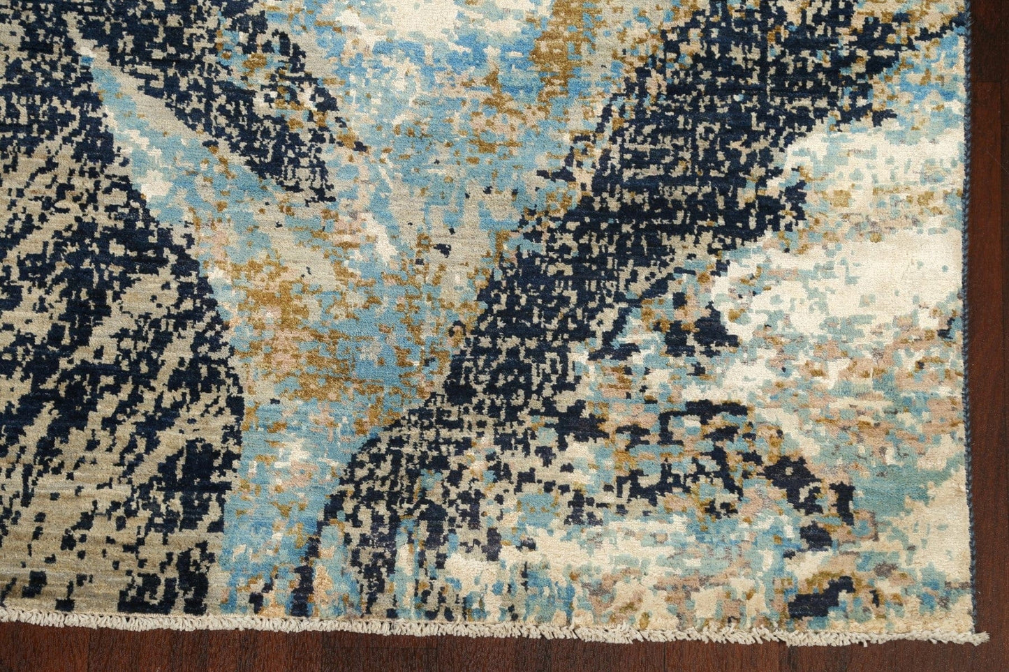 Artistic Modern Abstract Oriental Area Rug 4x6