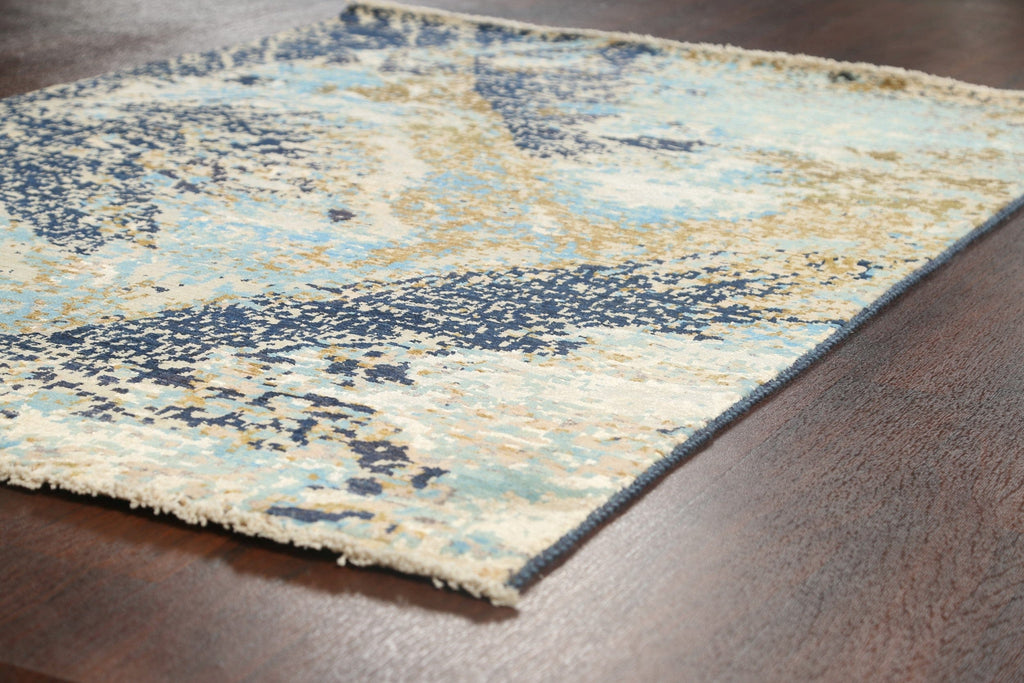 Artistic Modern Abstract Oriental Area Rug 4x6