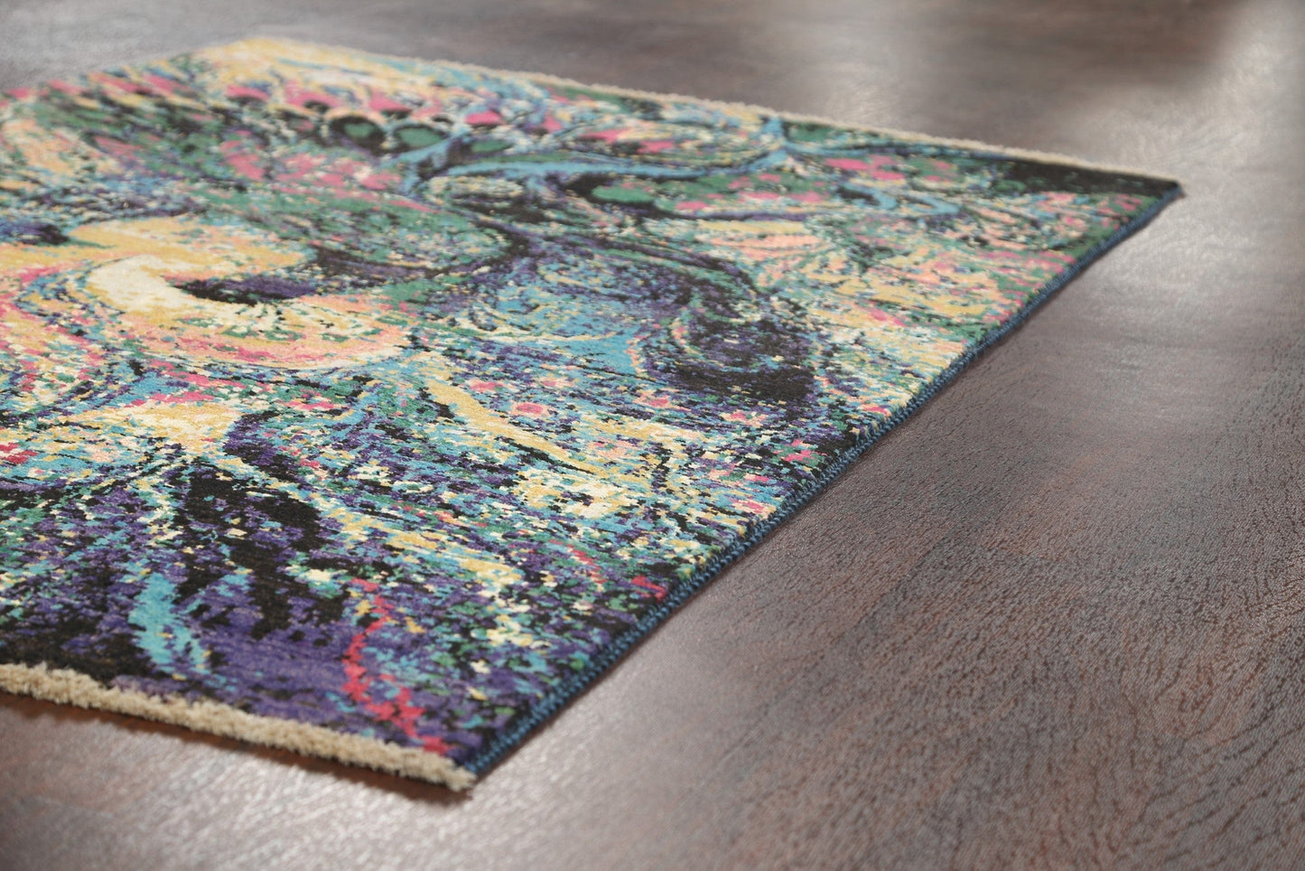 Artistic Modern Abstract Oriental Area Rug 4x6