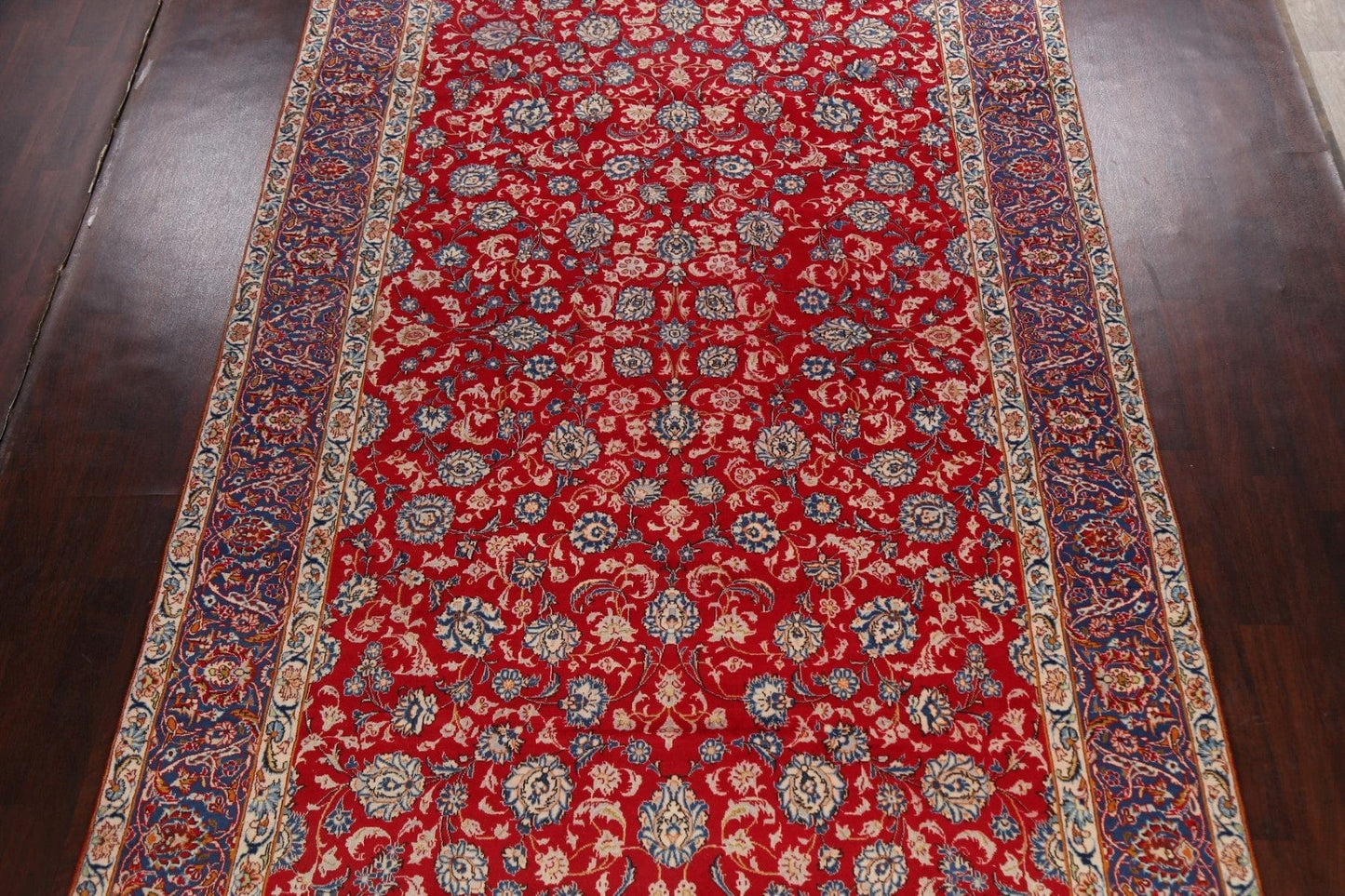 All-Over Floral Najafabad Persian Area Rug 8x13