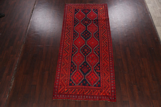 Tribal Geometric Qashqai Persian Area Rug 5x10