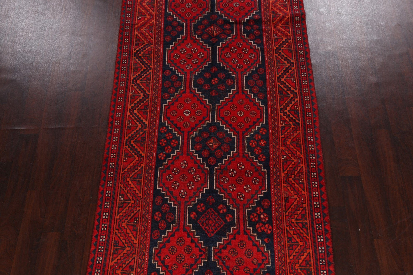 Tribal Geometric Qashqai Persian Area Rug 5x10