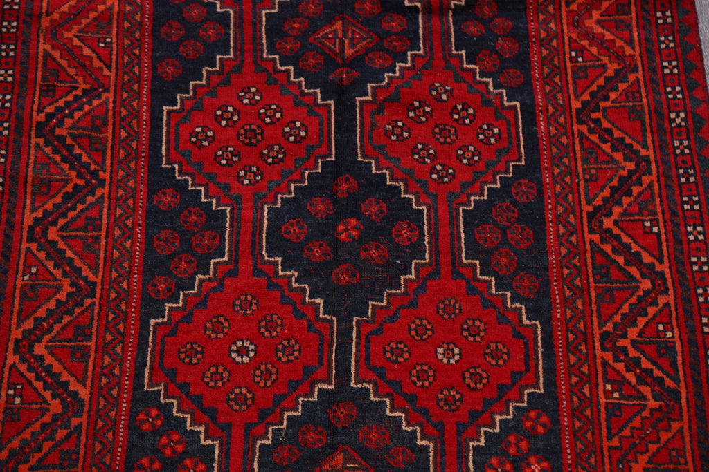 Tribal Geometric Qashqai Persian Area Rug 5x10