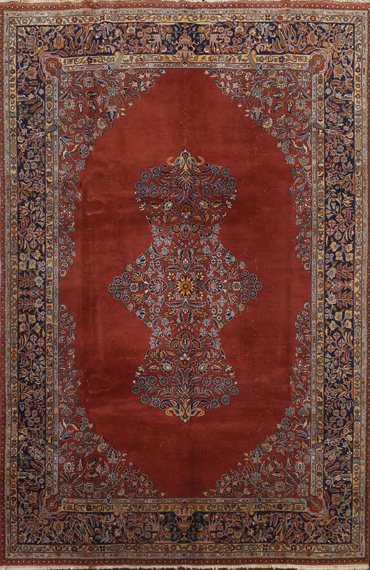 Floral Tabriz Persian Area Rug 8x11