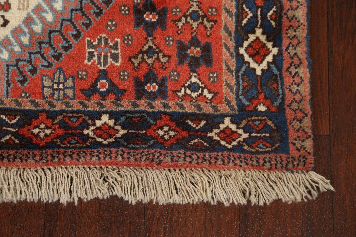 Vegetable Dye Tribal Yalameh Persian Area Rug 3x6