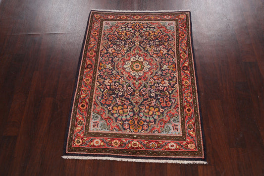 Floral Tabriz Persian Area Rug 4x5